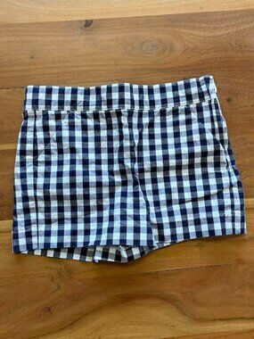 Janie and Jack- Kids gingham-patterned shorts